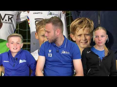 Interview met de pupillen van de week Gijs de Jong en Fleur de Wit Ameide 1 -   MVV'58 1