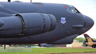 PART 2: U.S AIR FORCE IN THE UK COMPILATION - B52, KC10 KC135 F15 AND MORE