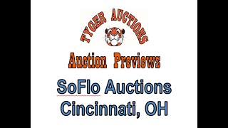 Auction Previews Bidsoflo March 17th, 2025, Cincinnati