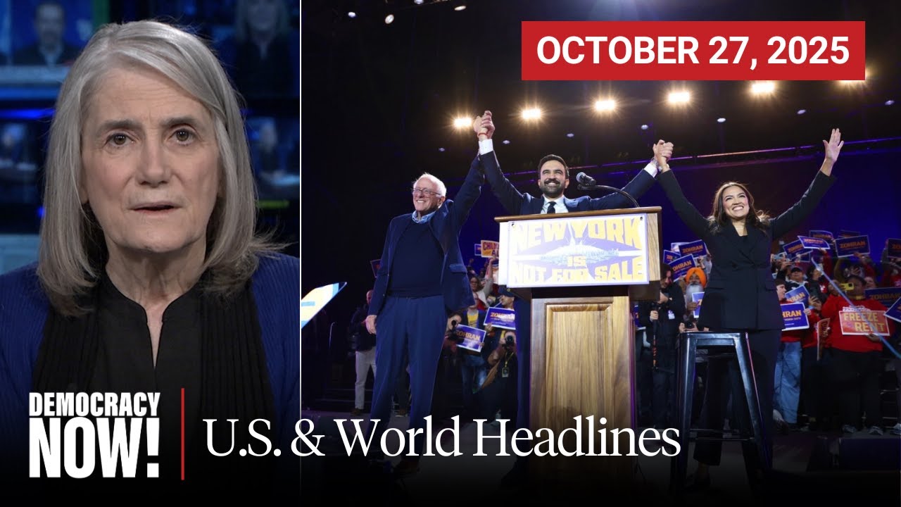 Top U.S. & World Headlines — October 27, 2025