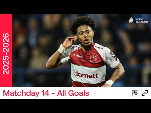 ALLE DOELPUNTEN | Speeldag 14 - Jupiler Pro League | 2025-2026