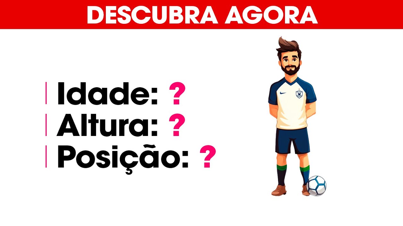 DESCUBRA QUAL A SUA CHANCE DE VIRAR JOGADOR DE FUTEBOL