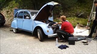 citroen 2cv starting problems