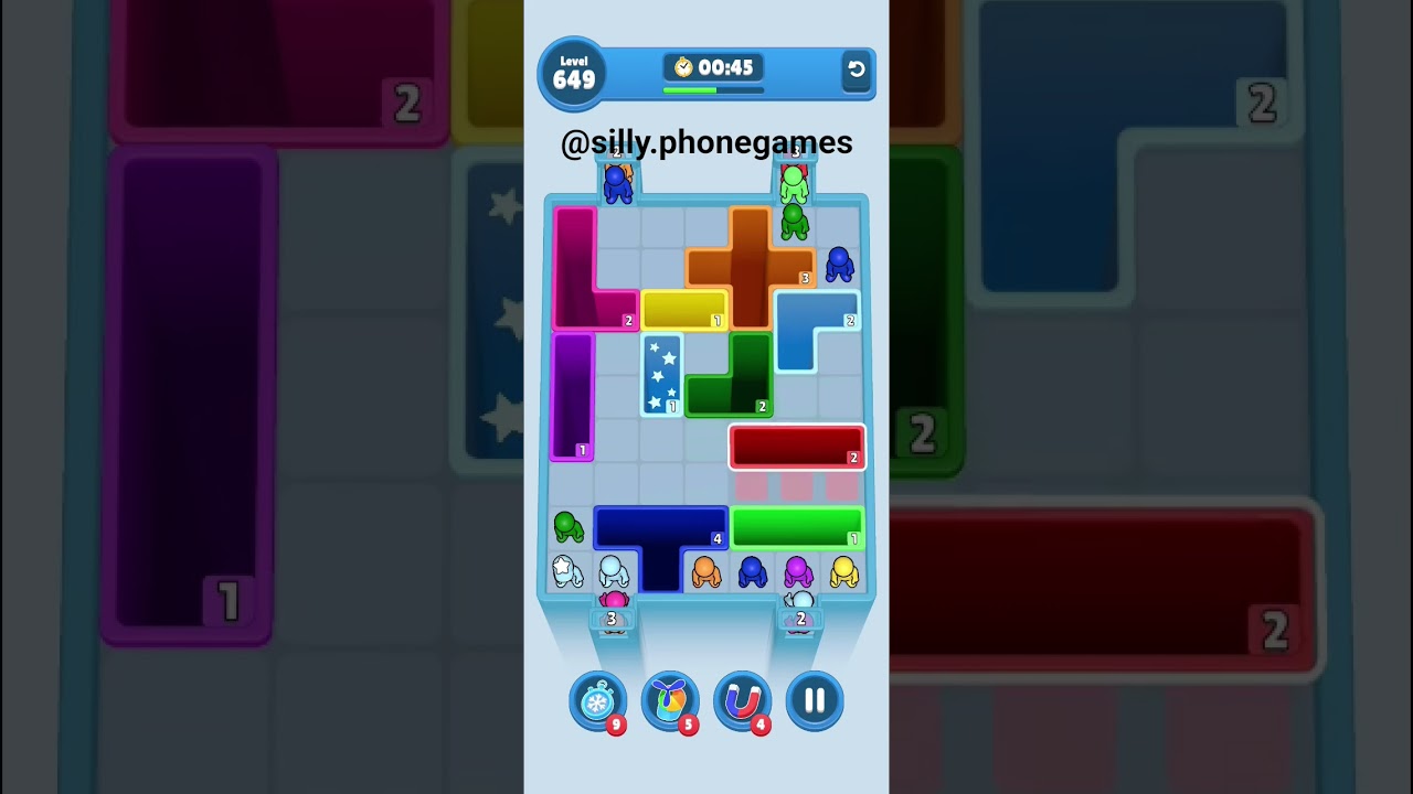 Drop Away Level 649 Walkthrough Solution