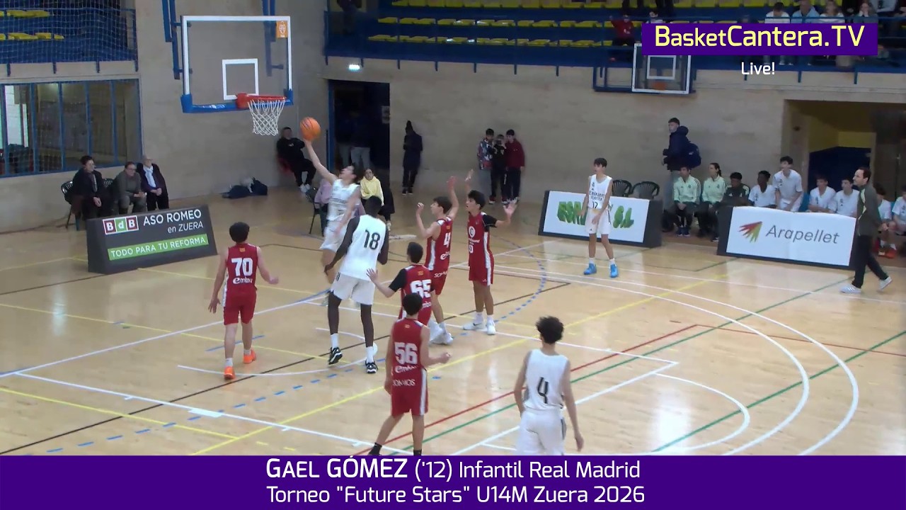 GAEL GÓMEZ ('12) Infantil Real Madrid.- Torneo 