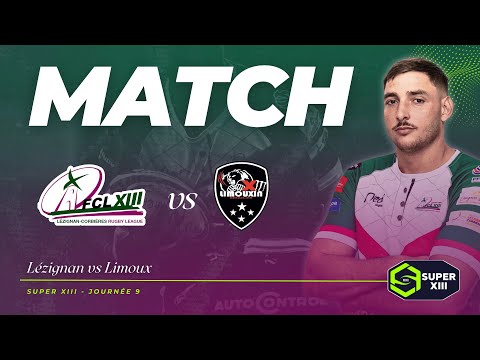 MATCH | SUPER XIII | Lézignan vs Limoux (J9)