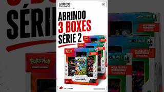 Buscando as 9 Promos da Série 2! Abri 3 Boxes Parceiro Inicial Pokémon TCG