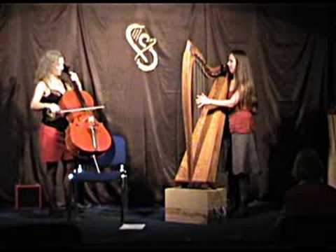 Seylan Baxter (cello) and Cheyenne Brown (harp)