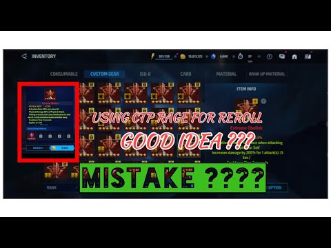 REROLLED CUSTOM GEAR WITH RAGE ??? || CUSTOM GEAR UPGRADE SUGGESTIONS & MISTAKES GUIDE