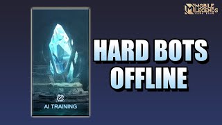 UNLOCK HARD AI ON OFFLINE MODE - OFFICIAL SERVER