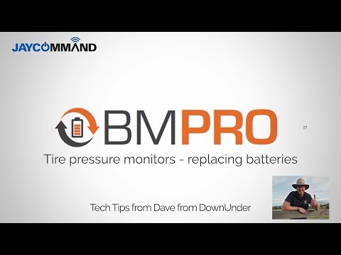 (TechTip 17) How To Replace A Battery In TPMS To Use With JAYCOMMAND™