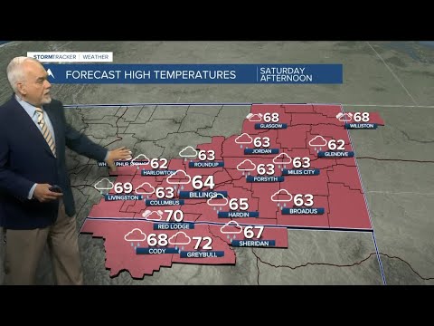 FORECAST FRIDAY EVENING AUG 6, 2022