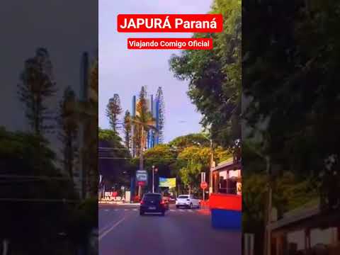 JAPURÁ Paraná #japura #paraná #brasil #viagem #turismo #passeio #onibus #carros #cidade #viajando
