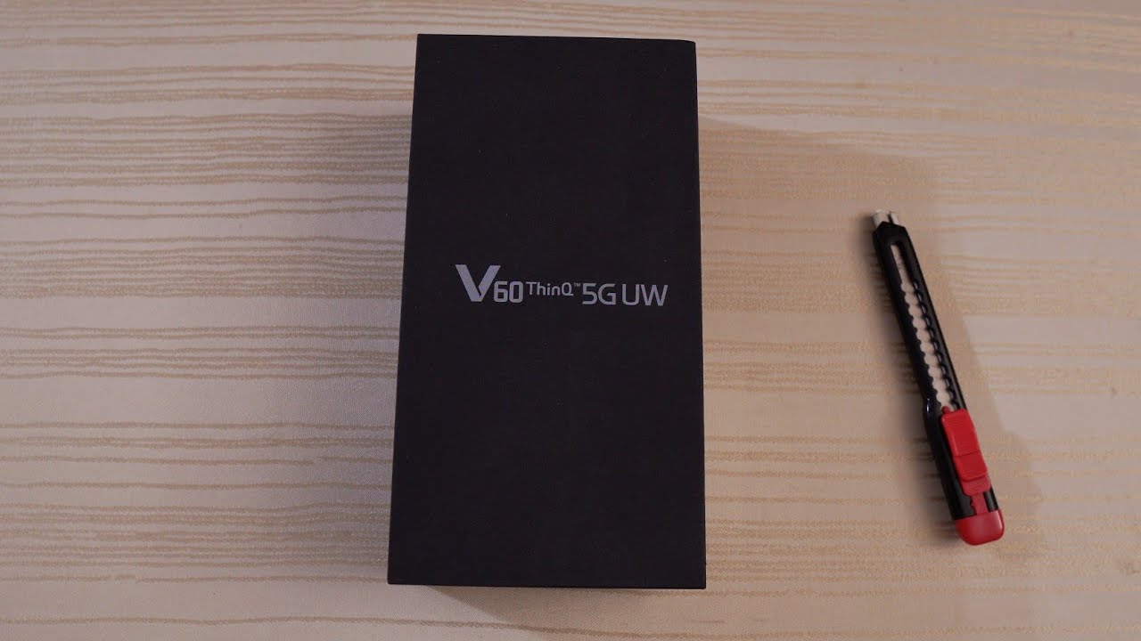 LG V60 ThinQ - Unboxing!