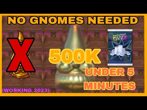 (PVZ GW2) HOW TO GET 500k COINS IN UNDER 5 MINUTES FOR FREE