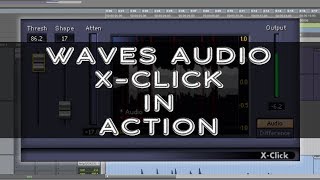 Video thumbnail for Waves Audio (X Click) in action by AFA Productions