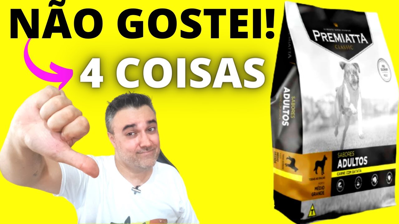 Watch Now Ração PREMIATTA 🔴 4 COISAS DETESTEI nessa ração! Ração PREMIATTA 🔴 4 COISAS DETESTEI nessa ração!