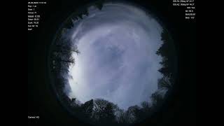 2026-03-26 All sky camera capture from Poiana Rusca Mountains, Romania