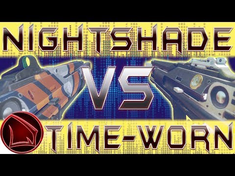Destiny 2: Nightshade vs Time-Worn Spire vs Darkest Before – Best Pulse Rifle & In-Depth Review Video