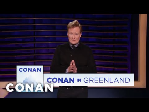 Conan Announces His Trip To Greenland | CONAN on TBS