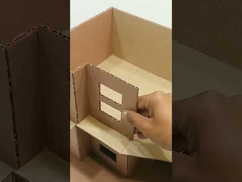 beautiful cardboard dream house