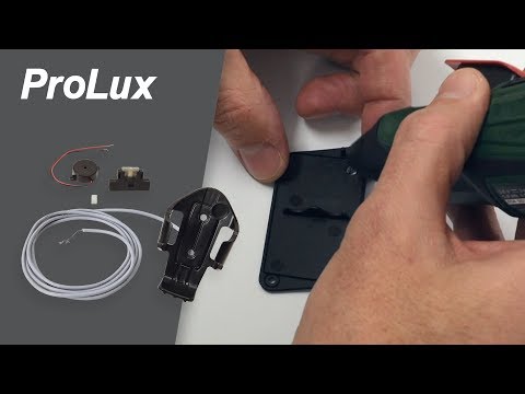 ProLux Tutorial: Halteschale Nimble/Easy/Trend mit Handsendererkennung montieren