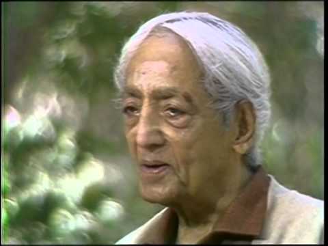 J. Krishnamurti - Ojai 1985 - Public Talk 3 - Creation is never ending