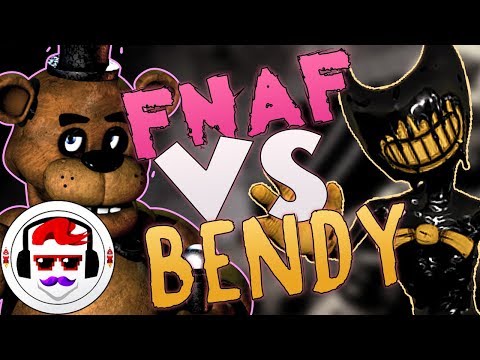 Five Nights At Freddy's vs Bendy and the Ink Machine Rap Battle | Freddy vs Bendy 4 | Rockit Gaming