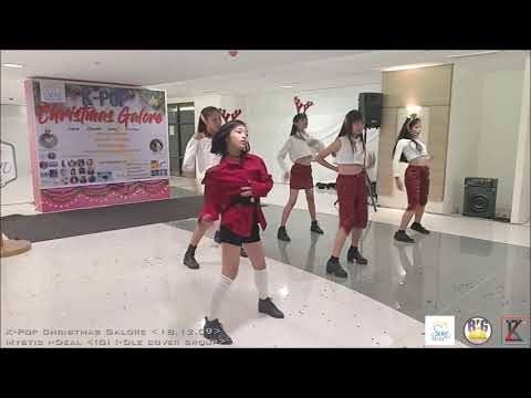 Mystic I-Deal ((G) I-Dle cover group) on K-Pop Christmas Galore