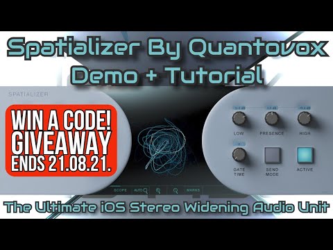 Spatializer By Quantovox - Stereo Widening AUV3 Demo + Tutorial