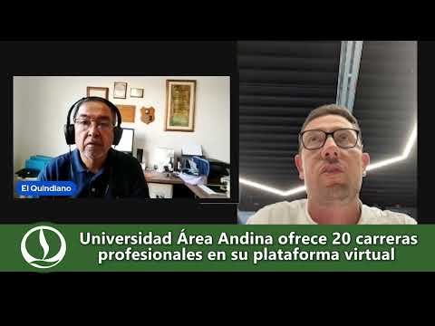 Universidad Área Andina ofrece 20 carreras profesionales en su plataforma virtual