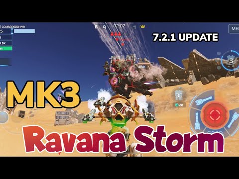 MK3 Ravana Storm |  Deleting everyone | video Requested by bedro-WR | War robot Gameplay