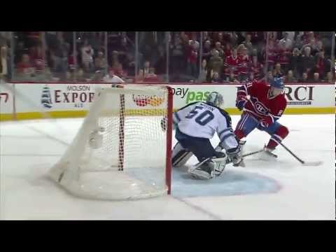 Lars Eller spin-o-rama penalty shot goal 1/4/12
