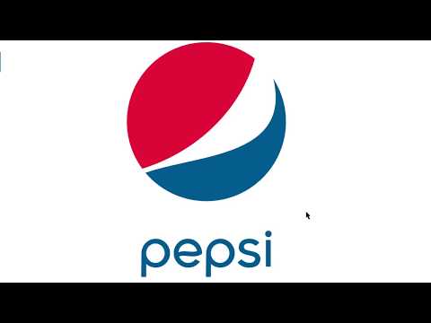 Tutorial - How to create: Pepsi Logo using CorelDraw.