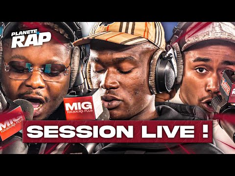 SESSION FREESTYLE avec MIG, Leto, Sasso, Fresh La Douille, Opinel 21, Saamou Skuu... #PlanèteRap