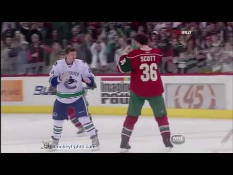 Alexandre Bolduc vs John Scott Jan 13, 2010
