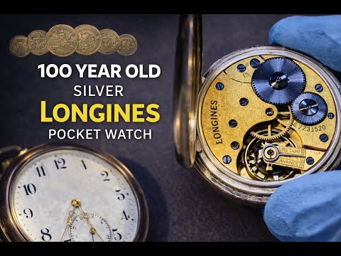 What’s Hiding Inside a 100-Year-Old Silver Longines Watch?