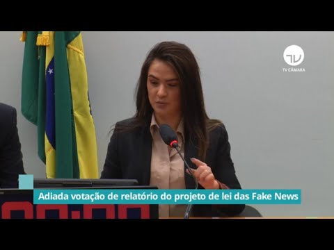 Adiada votação de relatório do projeto de lei das fake news - 05/11/21