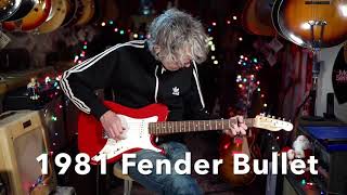 Video thumbnail for 1981 Fender Bullet Deluxe Tone Demo by Capsule Music