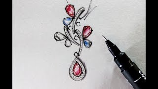 How to Draw jewelry Designs Basic Concepts by Art Jewellery Design YouTube.