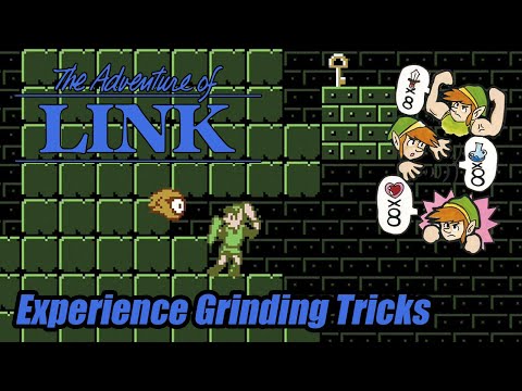 Zelda II: The Adventure of Link - Experience Grinding Tricks
