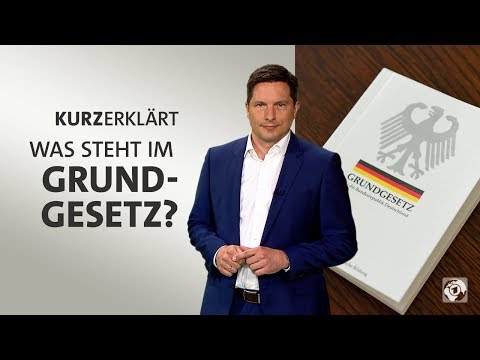 #kurzerklärt: Was steht im Grundgesetz?