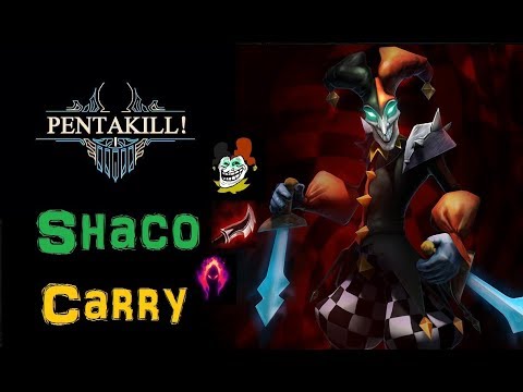 My first Shaco Penta? [League of Legends] Shaco Jungle Full Gameplay - Infernal Shaco