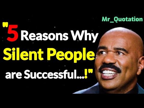 5 Reasons Why Silent People are Successful || Steve Harvey || Mr_Quotation