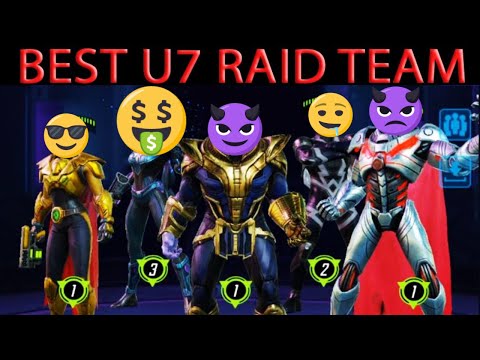 Best Ultimus 7 Raid Team! How To Make U7 Easier! - MARVEL Strike Force