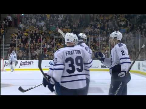 Grabovski Goal - Leafs 2 vs Bruins 6 - Oct 20th 2011 (HD)