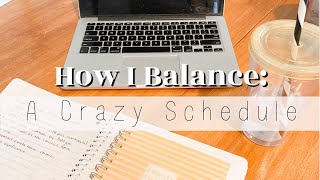 How I Balance A Crazy Schedule: Full Time Student, Mom, Athlete