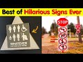 The Best of Signs That Are Way Too Funny DEFAULT Thumbnail
