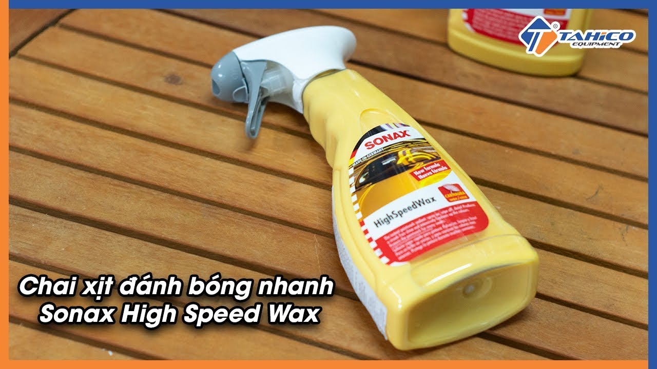 Dung dịch bảo vệ nhanh bề mặt sơn Sonax HighSpeedWax 15