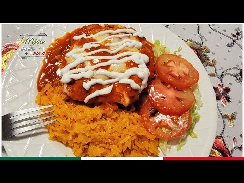 Enchiladas Rojas De Carne Con Queso Empalmadas Receta Sencilla Pero Muy Rica ❤️